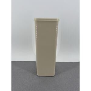 Tupperware Cracker Velvetta Cheese Beige Container Holder USA 3 Pc Set